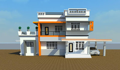 Desain Rumah Modern 2 Lantai