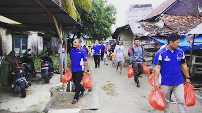 Yamaha Berbagi Bantu Korban Musibah Banjir Muntok Yamaha Berbagi Bantu Korban Musibah Banjir Muntok