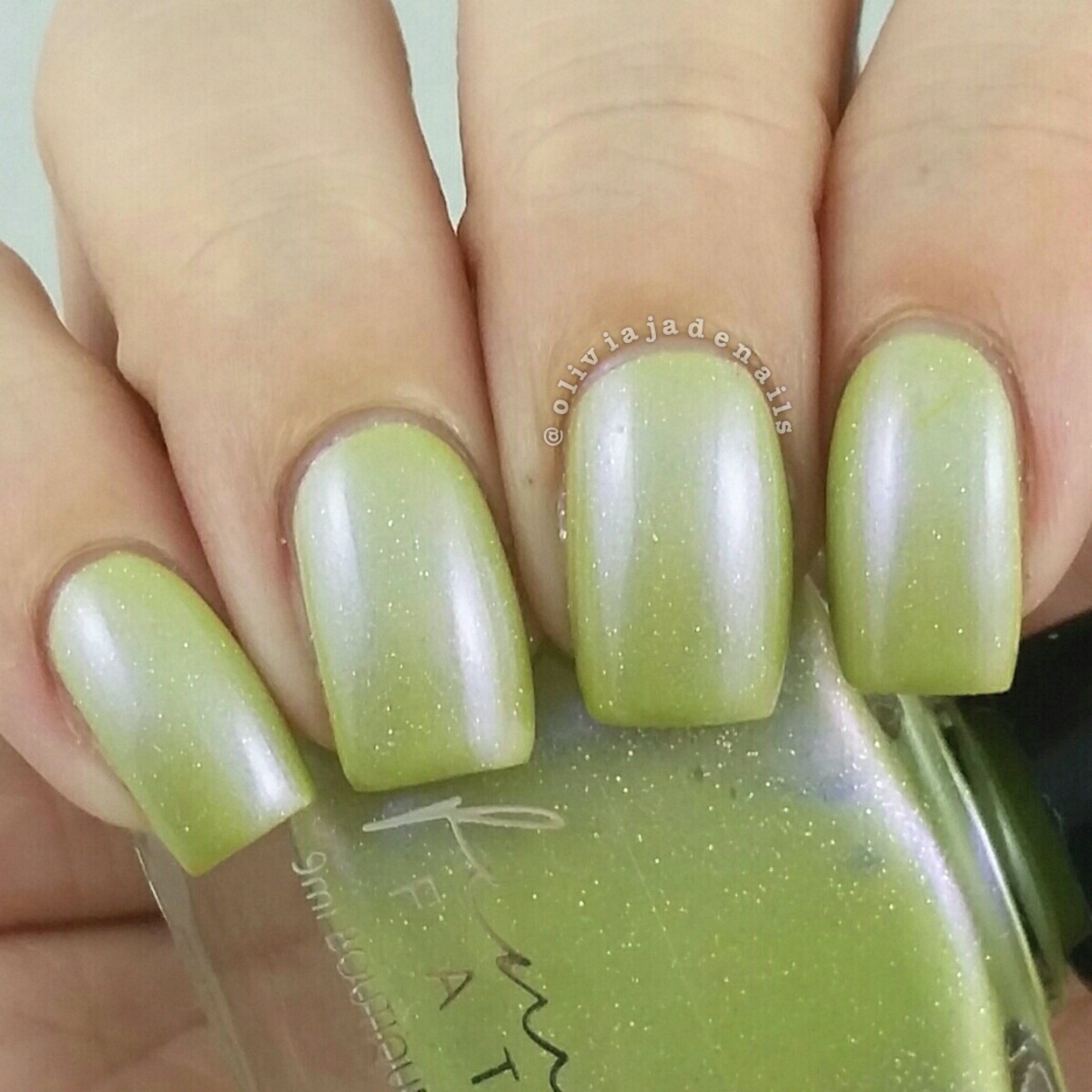 Femme Fatale Cosmetics Fields Of Treasure swatched by Olivia Jade Nails