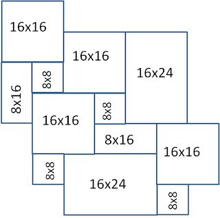 Travertine Antique Pattern Layout