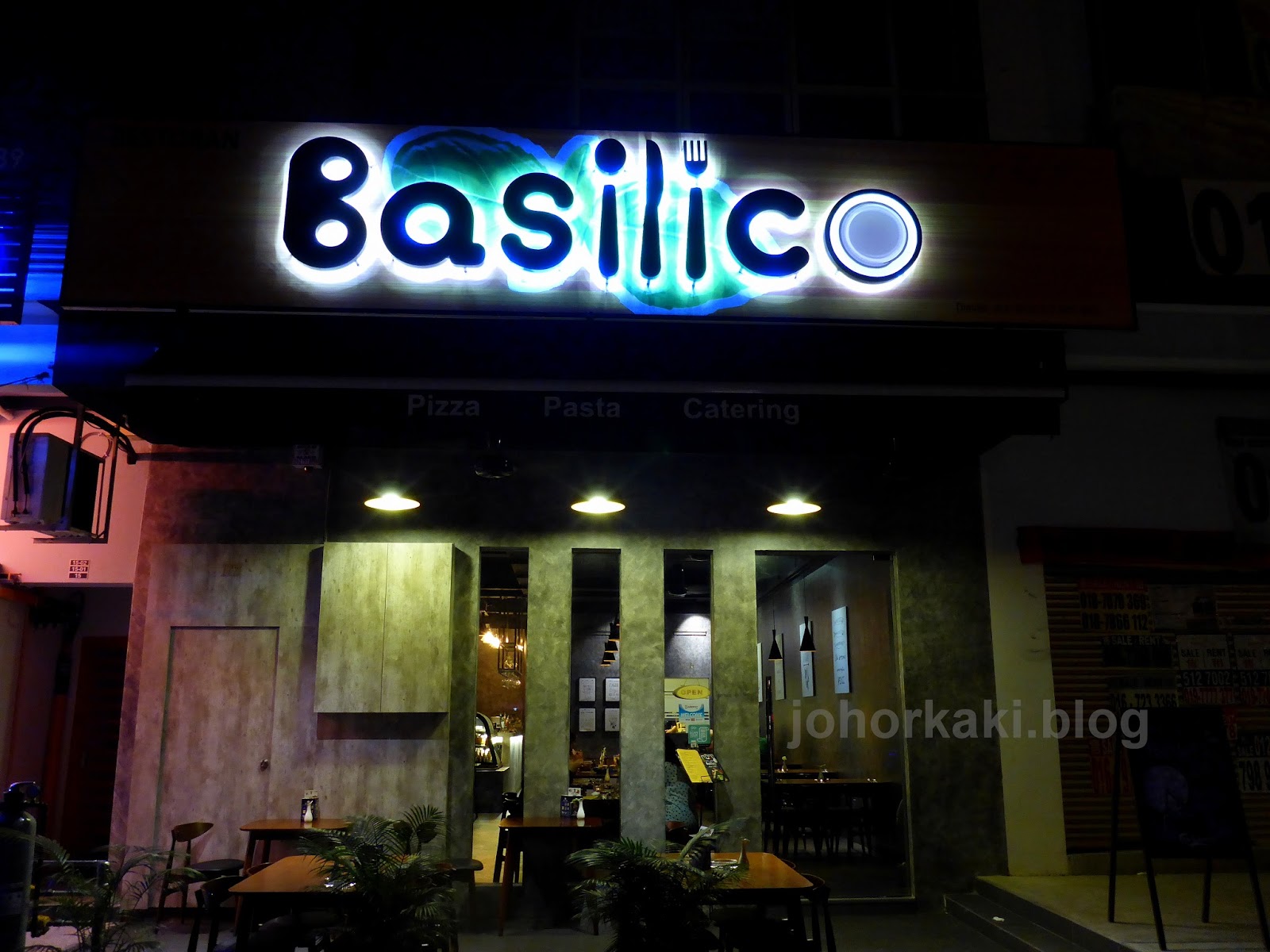 Basilico Italian Restaurant in Johor Bahru Mount Austin JK1700 Johor Kaki Travels for Food