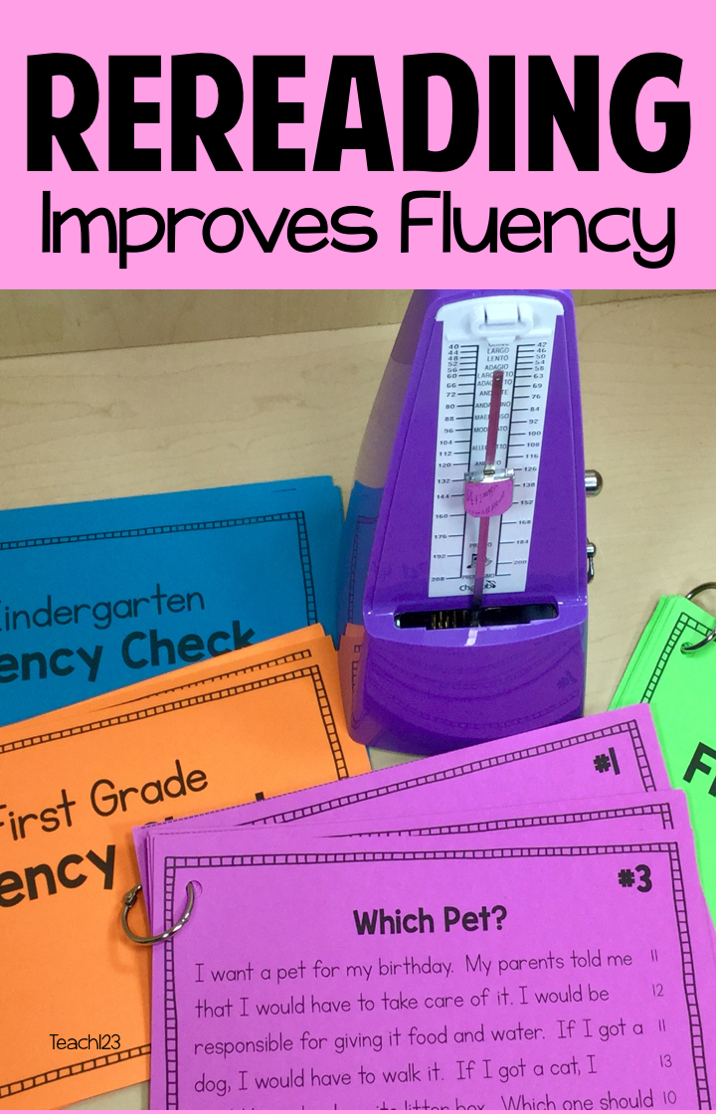 Improve Comprehension & Fluency with Repeated Readings Teach123