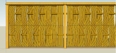 gambar pagar kayu sederhana, pagar kayu, pagar rumah minimalis, pagar bambu
