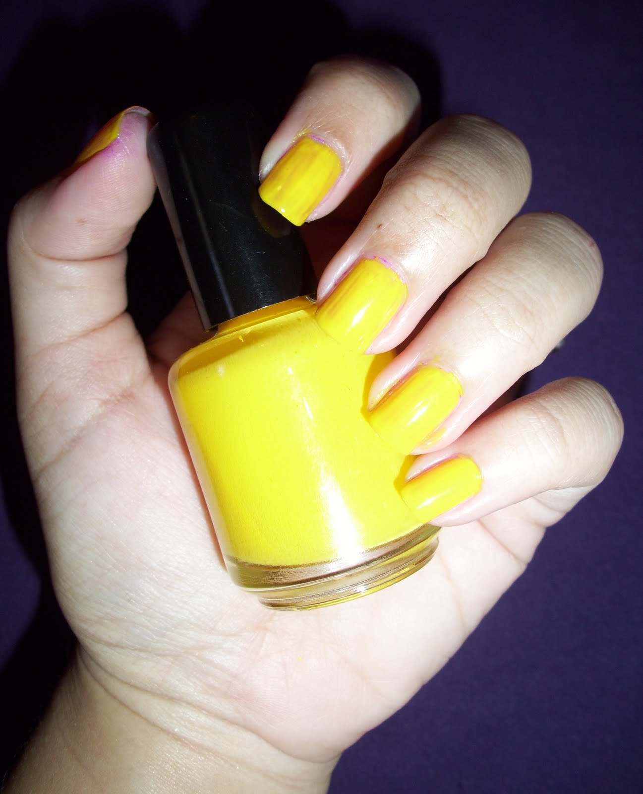 Uglam Magazine KMX Nail Lacquer Yellow Chic