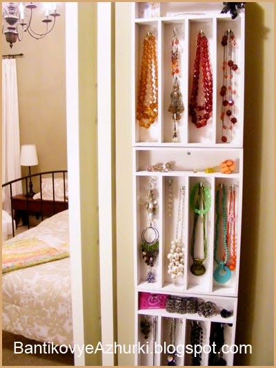 органайзер для украшений(бижутерии) своими руками