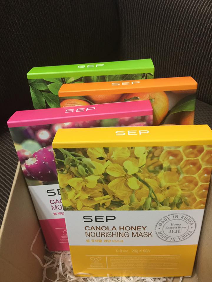 KBEAUTY SEP Jeju Mask Pack Tangerine and Green Tea Mask Review