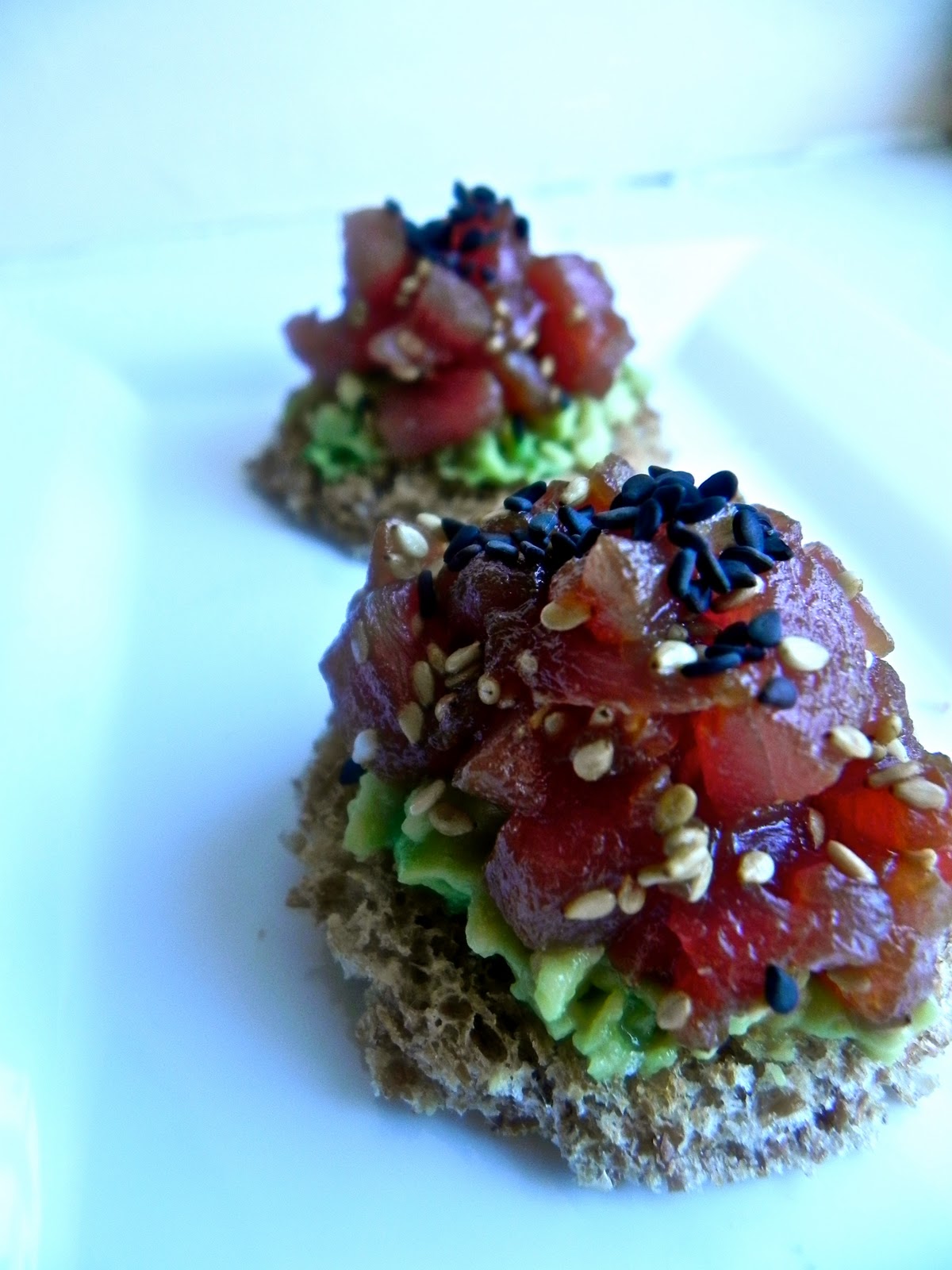 The Rosiest Cheeks Spicy Tuna Tartare