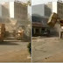 Increíble Pelea entre Excavadoras Sorprende Calles De China