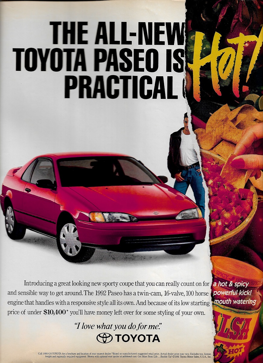 Spotted...cars in Moscow Car Ads in Magazines 1990s