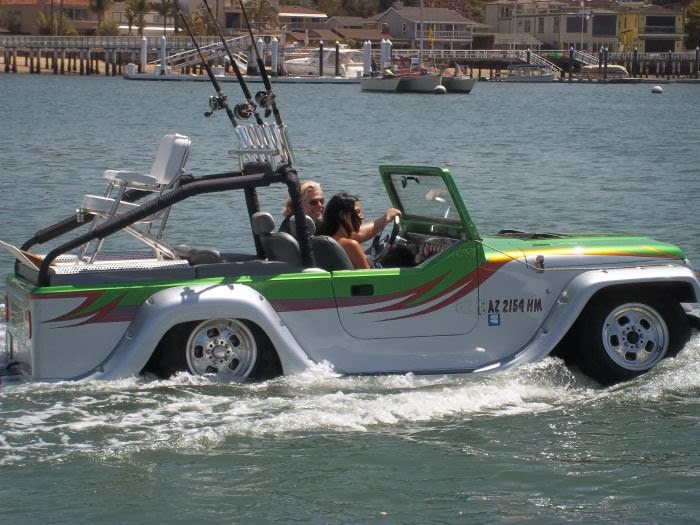 7 Mobil Amphibi paling Fantastis di Dunia rabecus