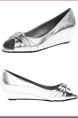 dyeable wedding shoes with rhinestones