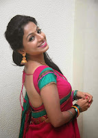 Akshara Menon Latest Glam pics in Saree HeyAndhra