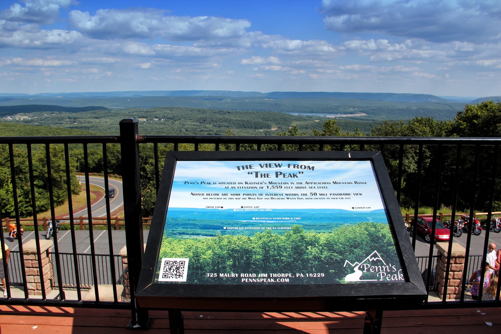 Riding the USA Penn's Peak