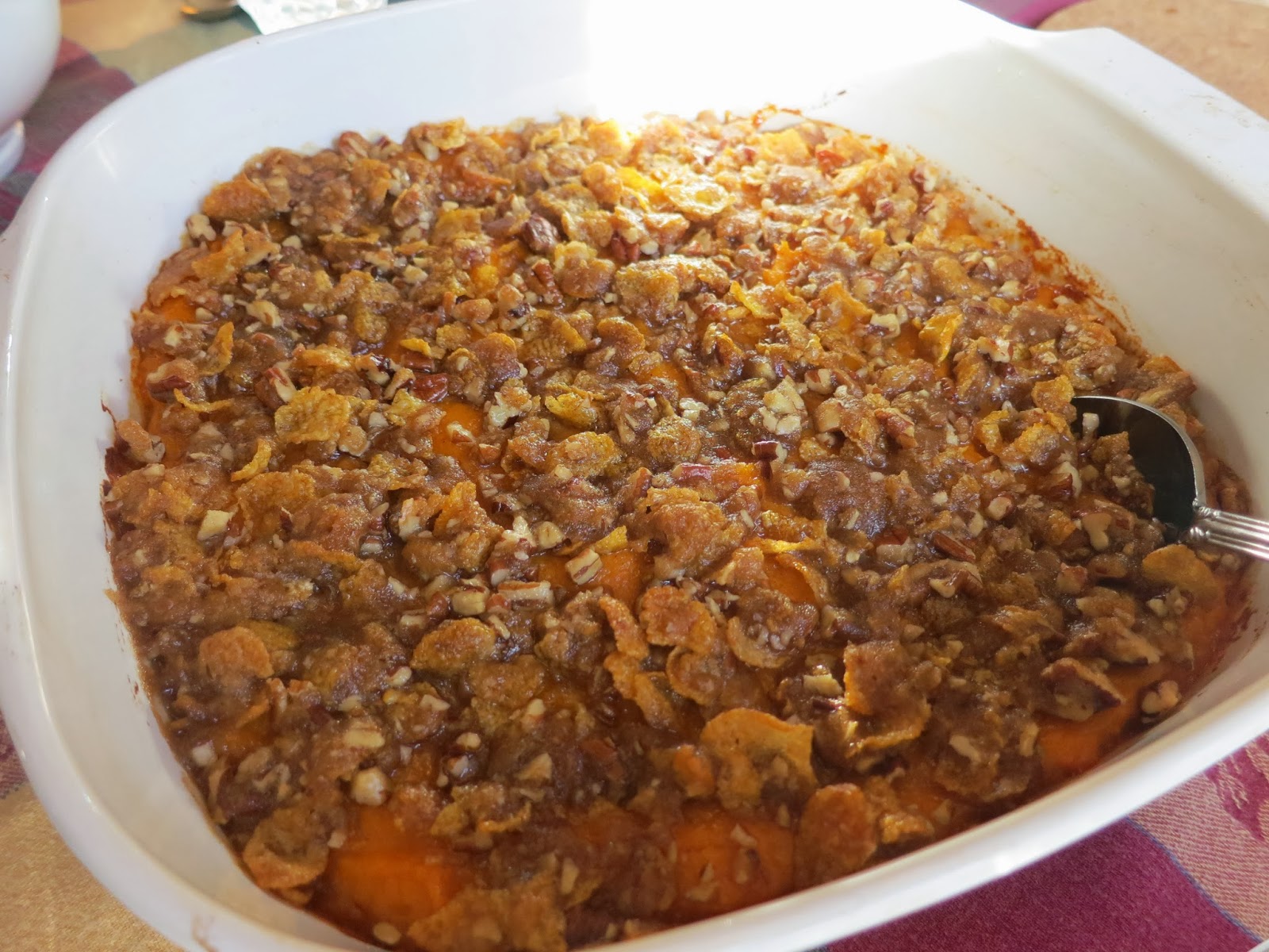Elizabeth's Dutch Oven Sweet Potato Casserole
