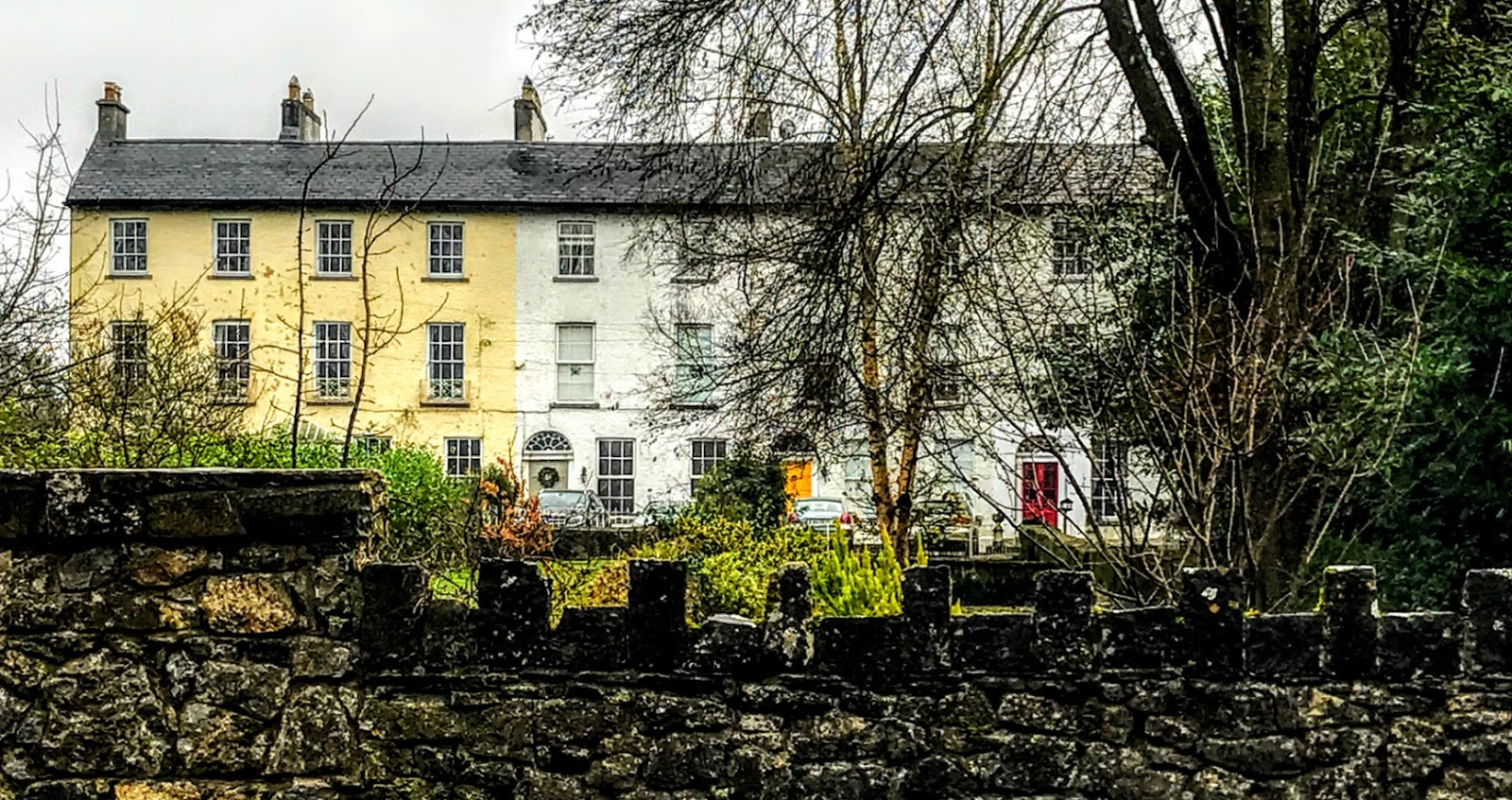 Patrick Comerford Castleconnell’s Tontine houses form an elegant