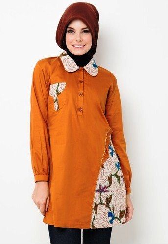 Model Baju Batik Atasan Untuk Wanita Muslimah Modern Model Baju Batik Atasan Untuk Wanita Muslimah Modern