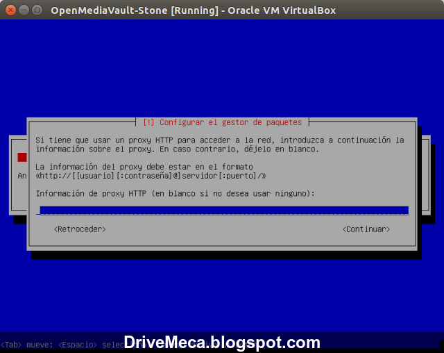 DriveMeca instalando el NAS OpenMediaVault paso a paso DriveMeca instalando el NAS OpenMediaVault paso a paso