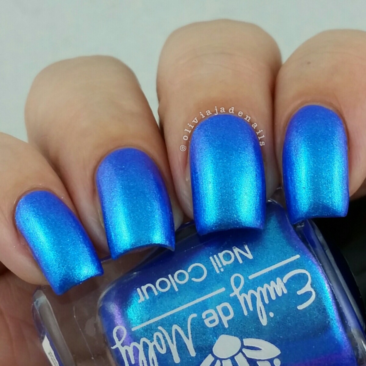 Emily de Molly Empty Journal swatched by Olivia Jade Nails