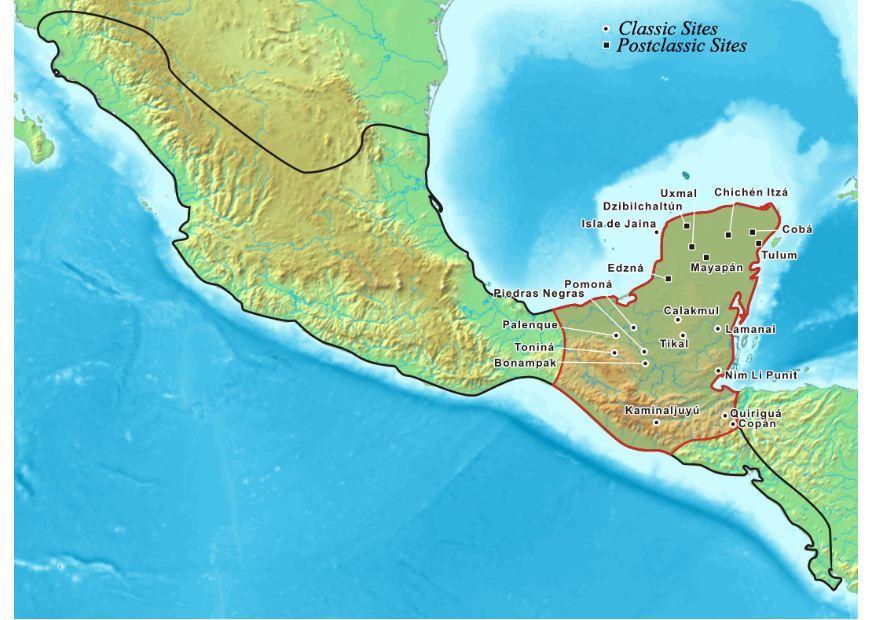 sociales y lengua Los mayas