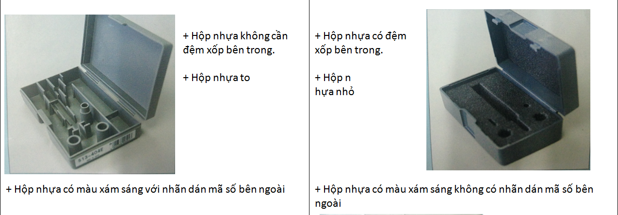 Phân biệt Đồng Hồ So Chân Gập Mitutoyo 513-404 thật và nhái