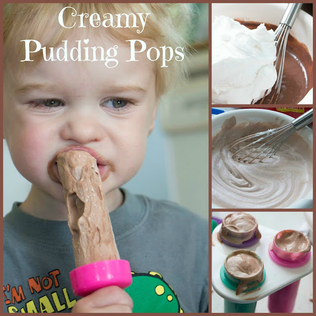 creamy pudding pops