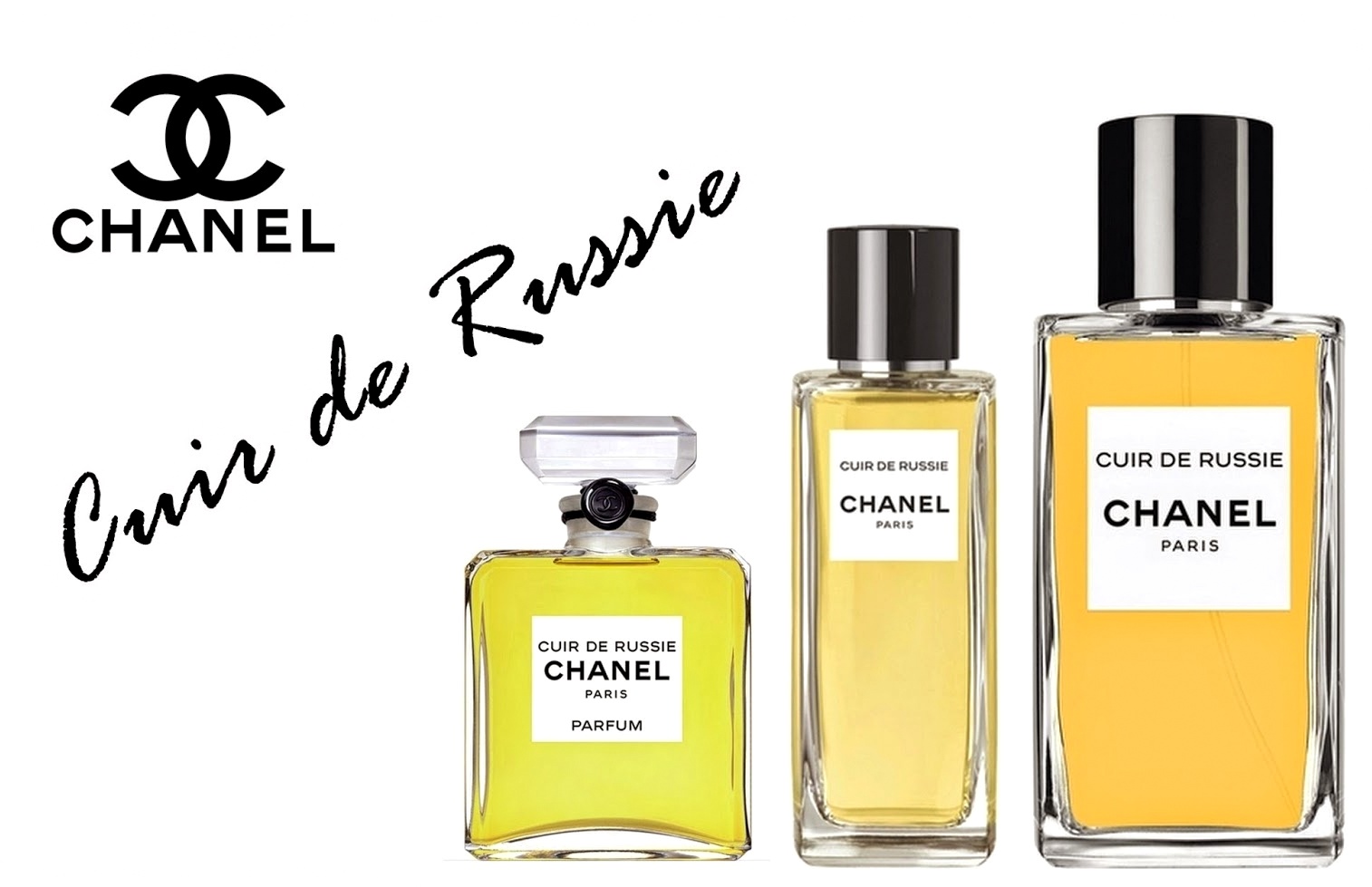 Chanel Perfume Bottles: Cuir de Russie by Chanel c1924