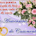 Mensagem de Aniversário Feliz Aniverário de Casamento