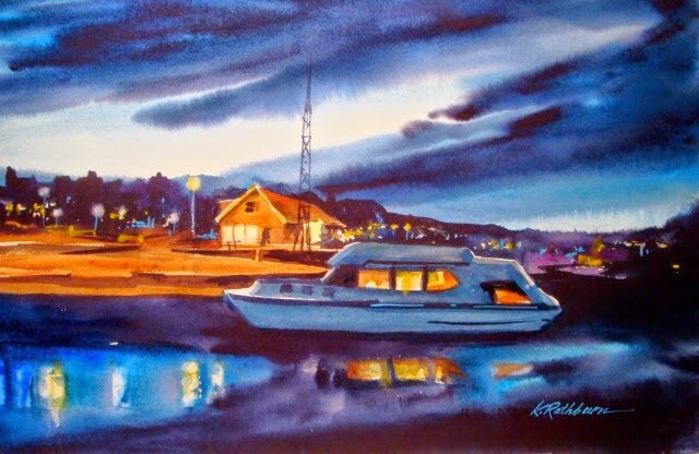 Художница-акварелист. Kathy Los-Rathburn