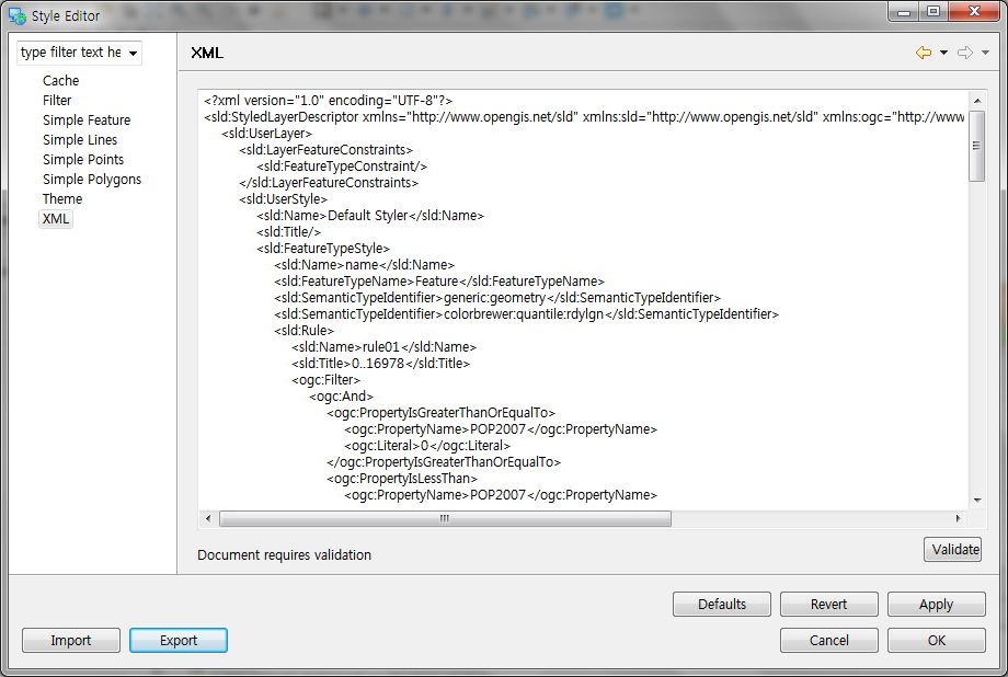 On Spatial: SLD(Styled Layer Descriptor) Converter & Editor?