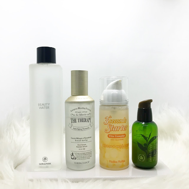 Skincare Routine Exfoliating Toner, First Serums and Skincare Booster