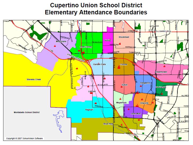 Zip Code Map Cupertino Ca United States Map