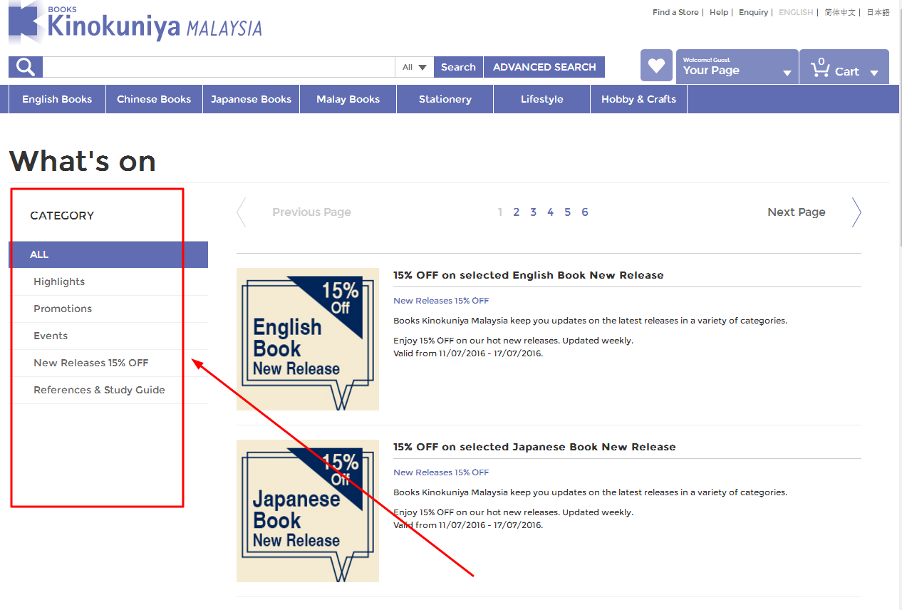 What's On At Books Kinokuniya Malaysia Webstore ~ Parenting Times