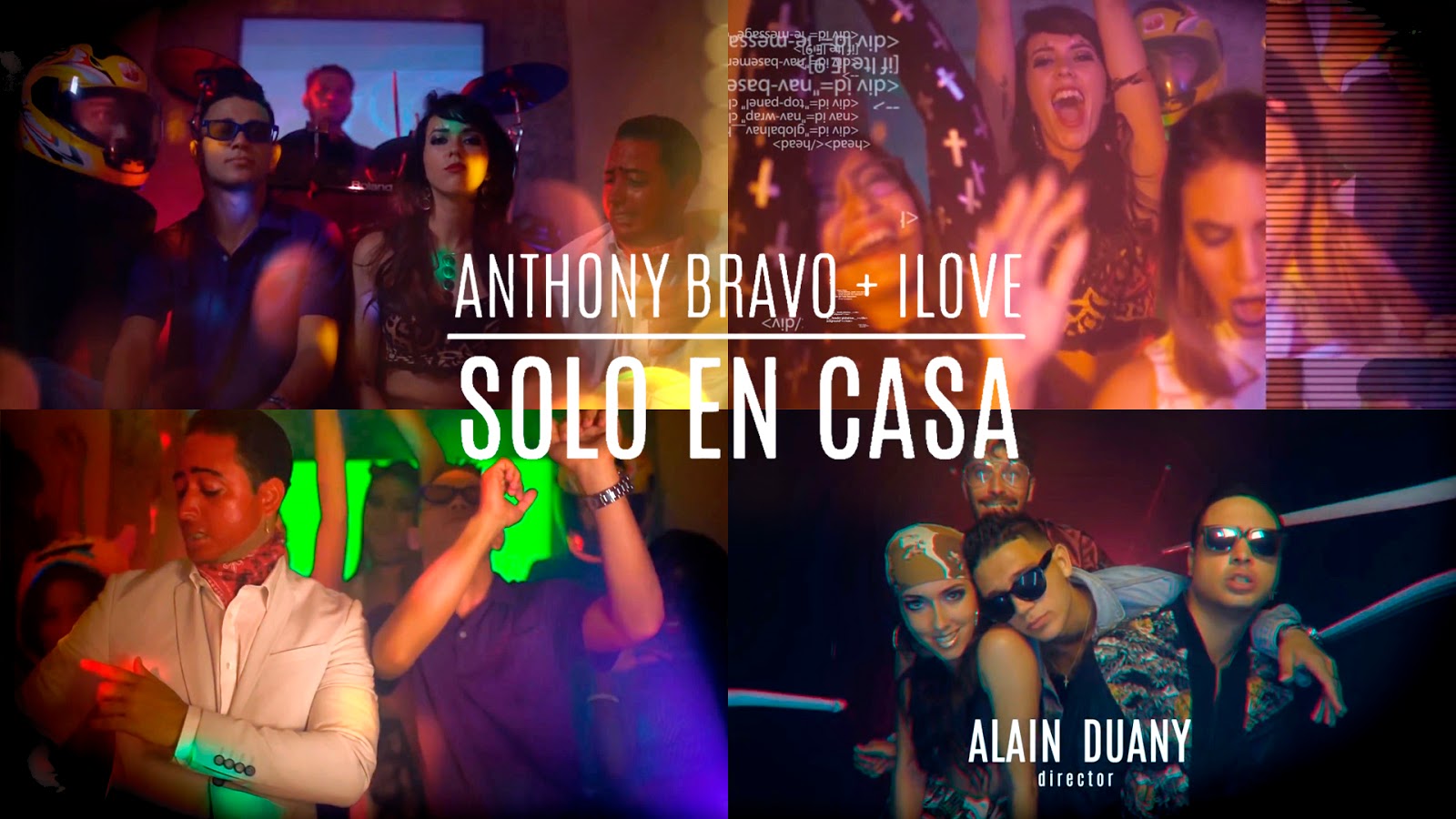 iLove & Anthony Bravo - ¨Solo en Casa¨ - Videoclip - Dirección: Alain Duany. Portal del Vídeo Clip Cubano