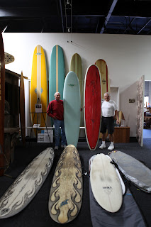 Early Hawaiian redwood plank board - John Mazza Historic Surfboard  Collection - Pepperdine Digital Collections