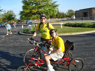 Reid and I at the first rest stop.