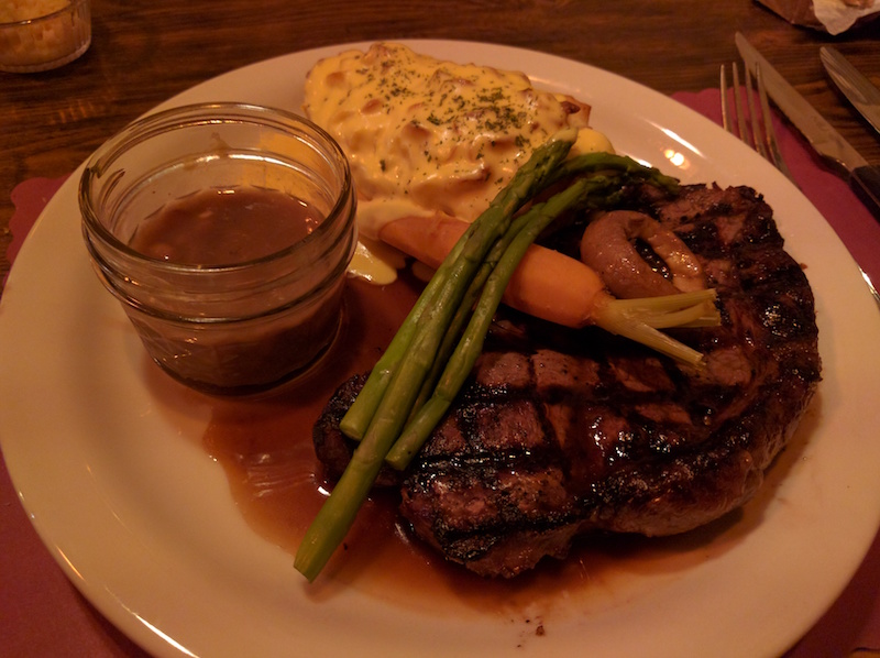 Steaks in Jail at the Cellblock Steakhouse in Ely, Nevada