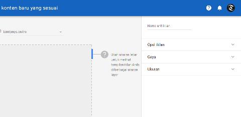 Cara Mengaktifkan Iklan Matched Content Pertama Kali Di Situs Kamu