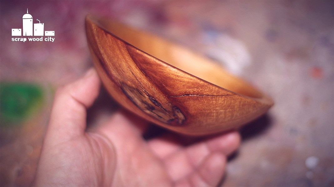 scrap wood city How to make a simple wood bowl on the lathe