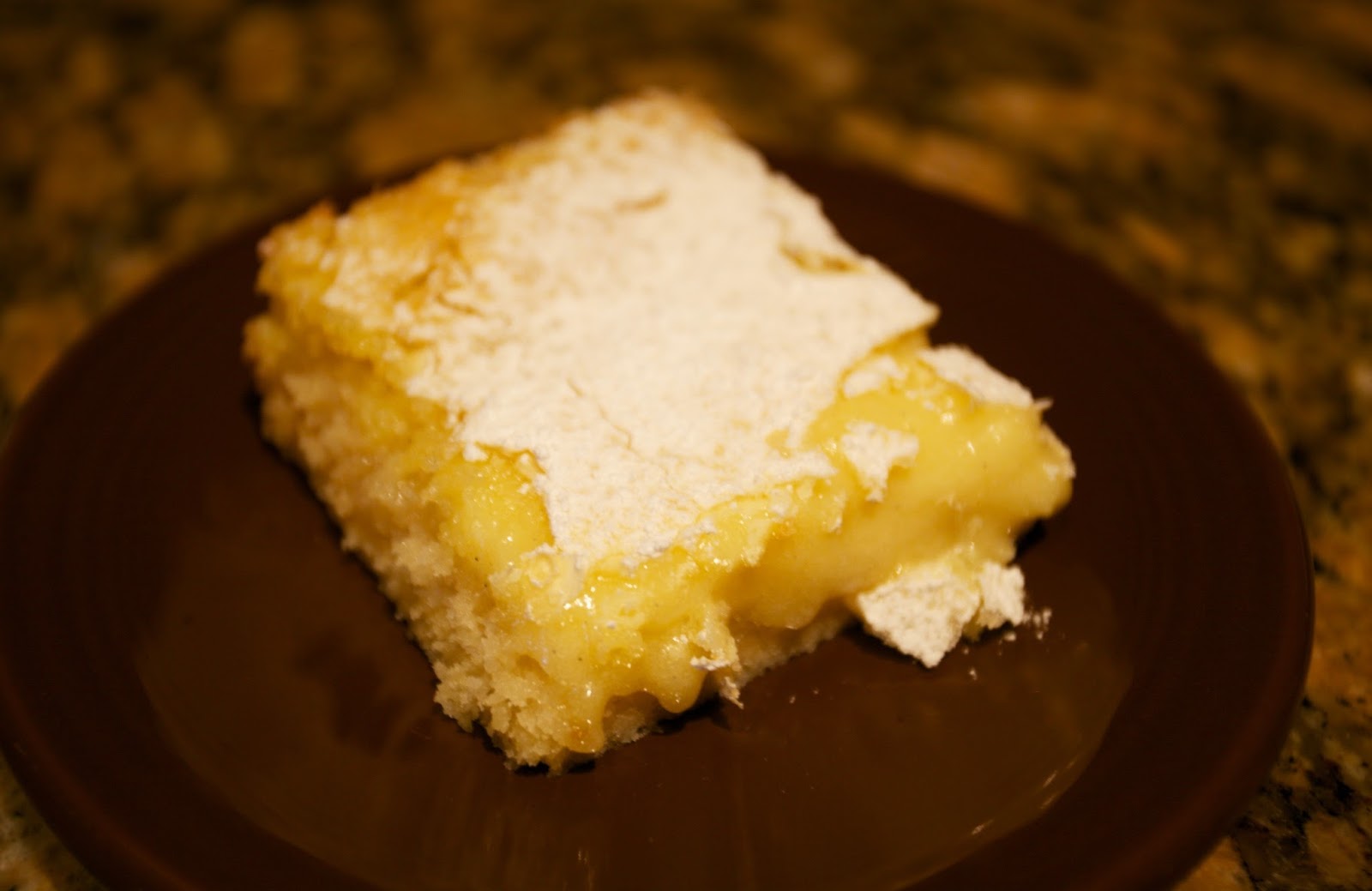 Gooey Butter Cake With Shortbread Crust Gooey Butter Cake With Shortbread Crust