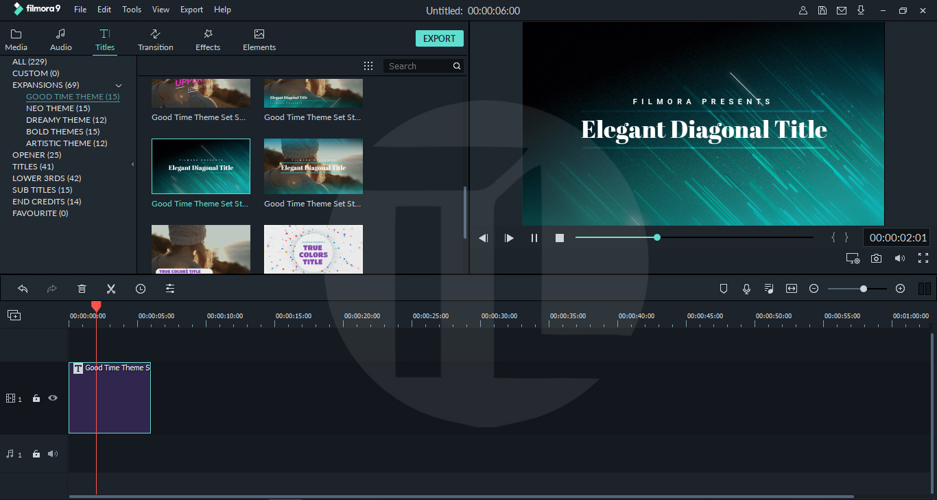 wondershare filmora 9 effects pack free download