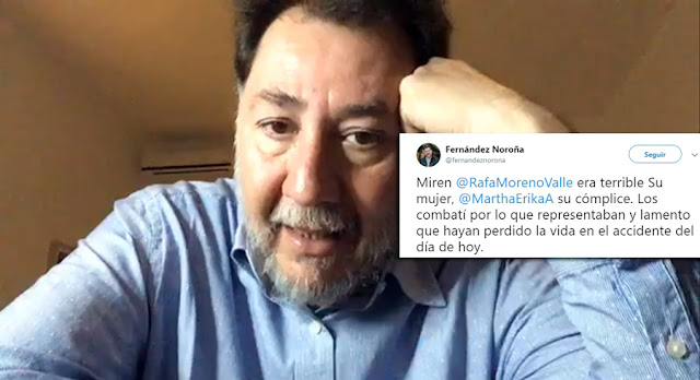 El tuit polémico sobre Moreno Valle de Fernández Noroña