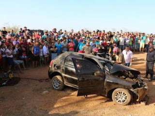 Acidente deixou três pessoas mortas (Foto: Marcelino Neto/O Câmera)