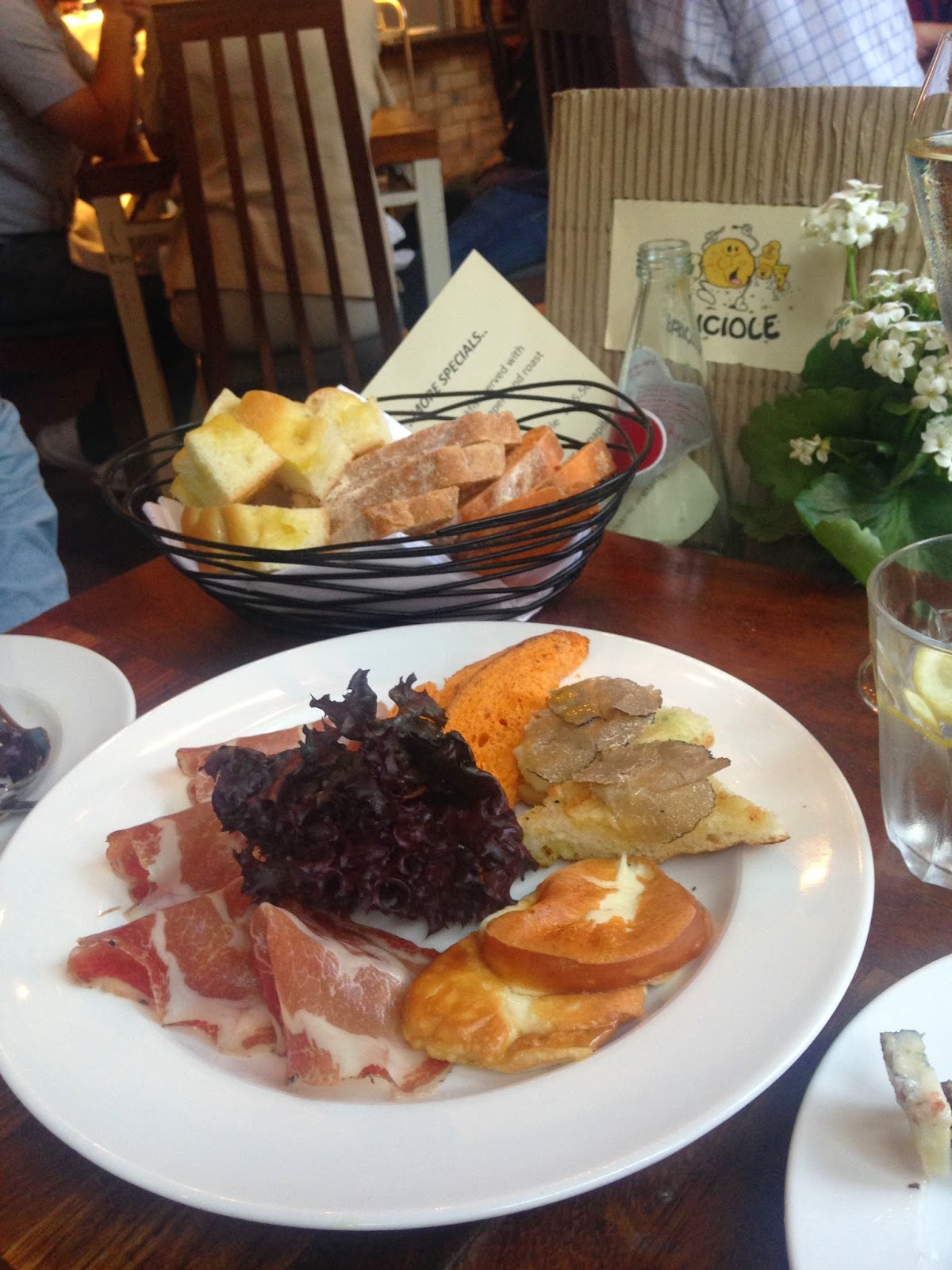 Musings of a London Beauty Addict Traditional Italian food in London