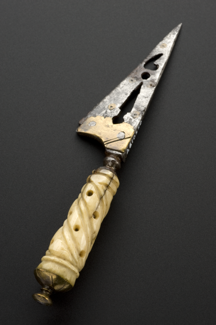 Cuchillo para circuncidar de 1770. 