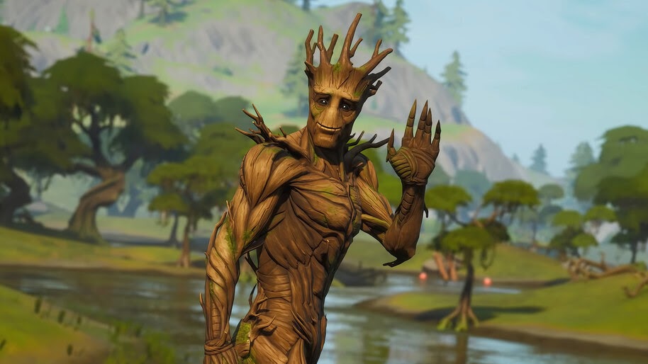 Fortnite, Groot, 4K, #7.2568