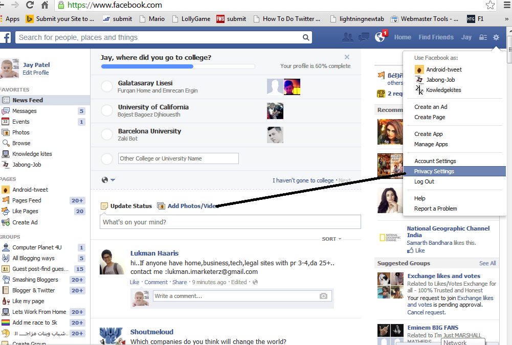 How To Logout Opened Facebook Account On Remote Computer Or Device
