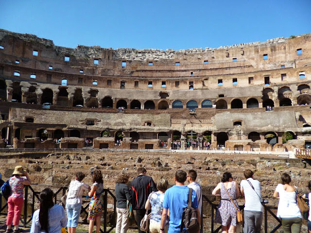 interior do Coliseu, térreo