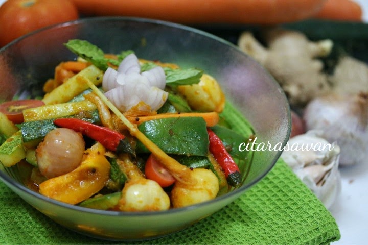 Acar Seri Rampai Resepi Terbaik