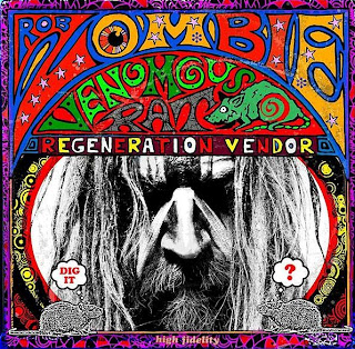 Rob Zombie, VRRV, 2013, New, CD, Album, Cover, Image, Venomous Rat, Regeneration Vendor