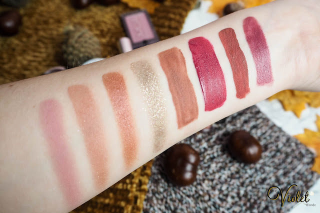Autumn makeup picks swatches Autumn makeup picks swatches